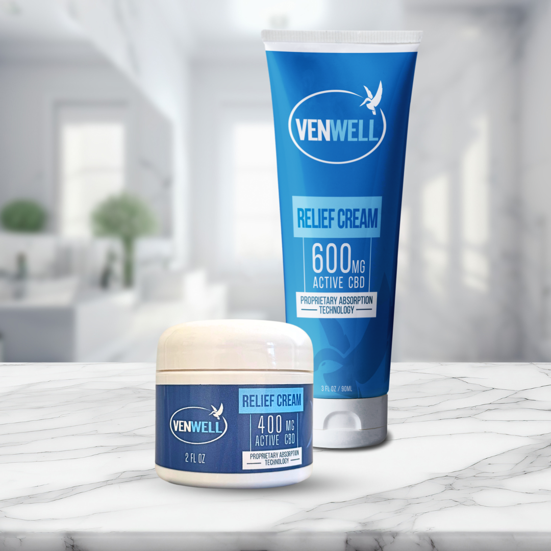 Venwell Relief Cream Bundle (2oz & 3oz Combo)